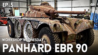 WORKSHOP WEDNESDAY: Panhard EBR 90 turret and central wheel fitting (Approaching COMPLETION!)