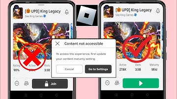Fix Roblox "Content Not Accessible" Error-Can