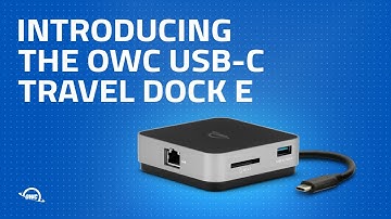 Introducing the OWC USB-C Travel Dock E
