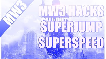 (PS3) MW3 MODDING: Super Speed, Super Jump, Unlimited Ammo, Etc!