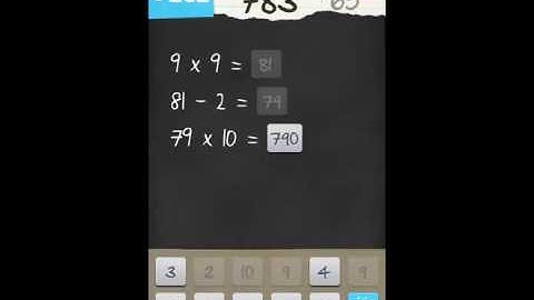 6 Numbers by Brainbow Level 65 Answer Guide
