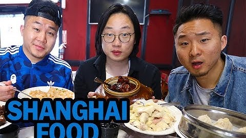 REAL SHANGHAINESE FOOD w/ JIMMY O YANG! (Beyond Soup Dumplings) | Fung Bros