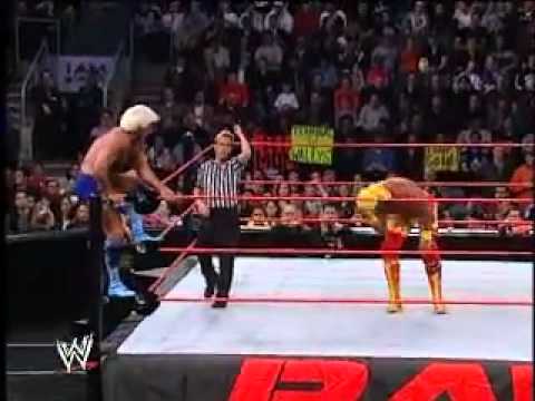 Hulk Hogan Vs Ric Flair Wwe Raw 13 05 2002 Youtube - roblox hulk hogan 2 youtube