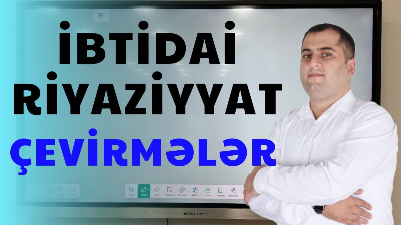 İbtidai Riyaziyyat.  Çevirmələr. Tural Məmmədov (051-580-94-28)