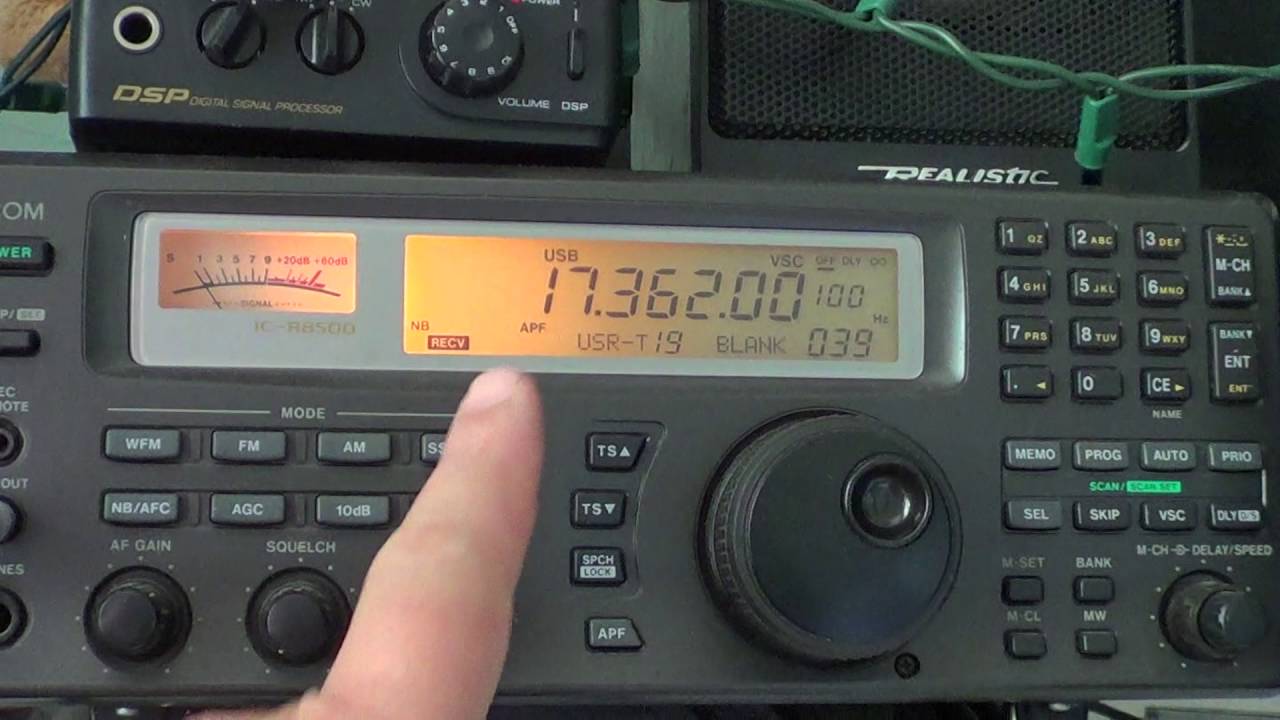 Unusual broadcast heard today on 17362 Khz USB Shortwave YouTube