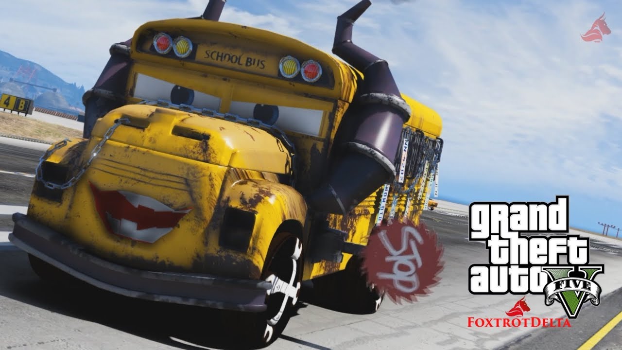 Miss Fritter From Cars 3 in Grand Theft Auto V by FoxtrotDelta (GTA 5) Mod