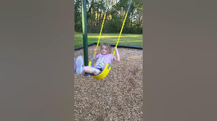 Addison  swinging