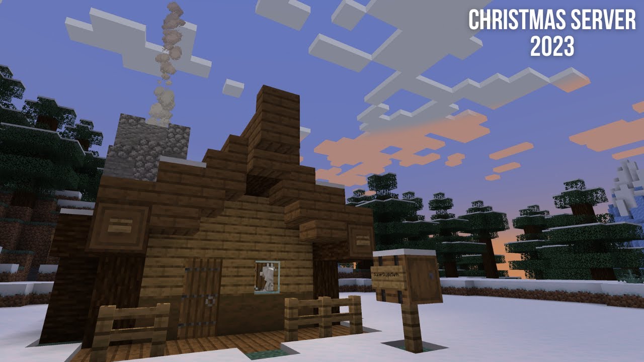 Starting The Minecraft Christmas Server - YouTube