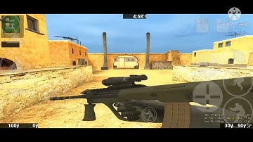 counter strike source android gameplay ( wide screen gameplay )