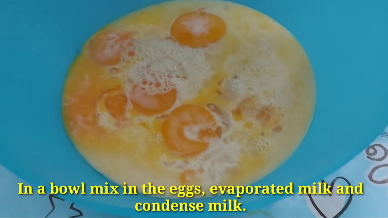EGG PUDDING My Own Version YouTube
