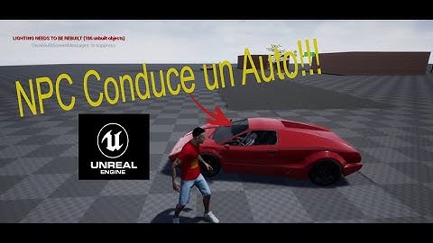 NPC Conduce un auto Unreal Engine.