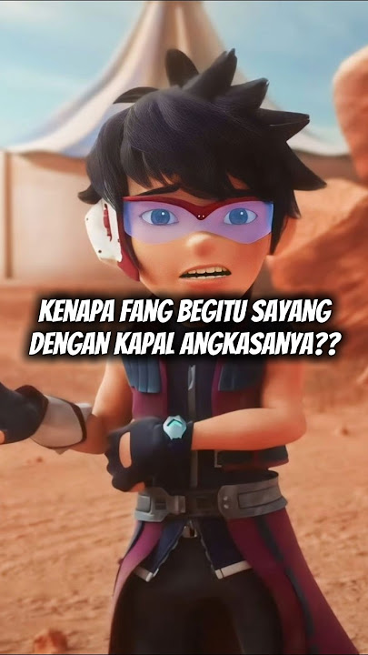 ikut nangis denger ucapan kaizo 🥲🥲 #boboiboy #fang #kaizo #shorts