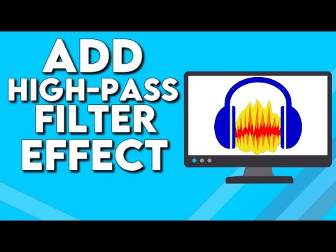 How To High-Pass Filter Effect To Your Voice Audio on Audacity