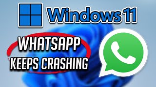 WhatsApp Desktop (PC Version) Keeps Crashing - Windows 11/10 Crash FIX screenshot 3