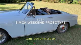 1954 Simca Weekend Prototype   HD 1080p