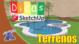 Terrenos no SketchUp (Parte 3) - Ferramentas Caixas de Areia - Autocriativo