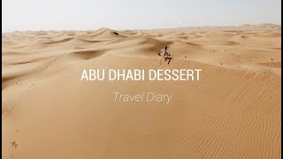 Abu Dhabi Dessert - Travel Diary