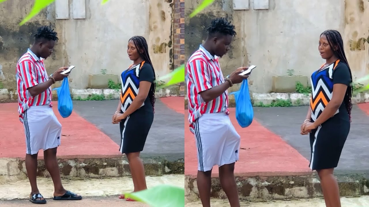 ⁣GBOLA PRANK TEST  ( she accepted to give me food ) #youtube #love #trending #foryou