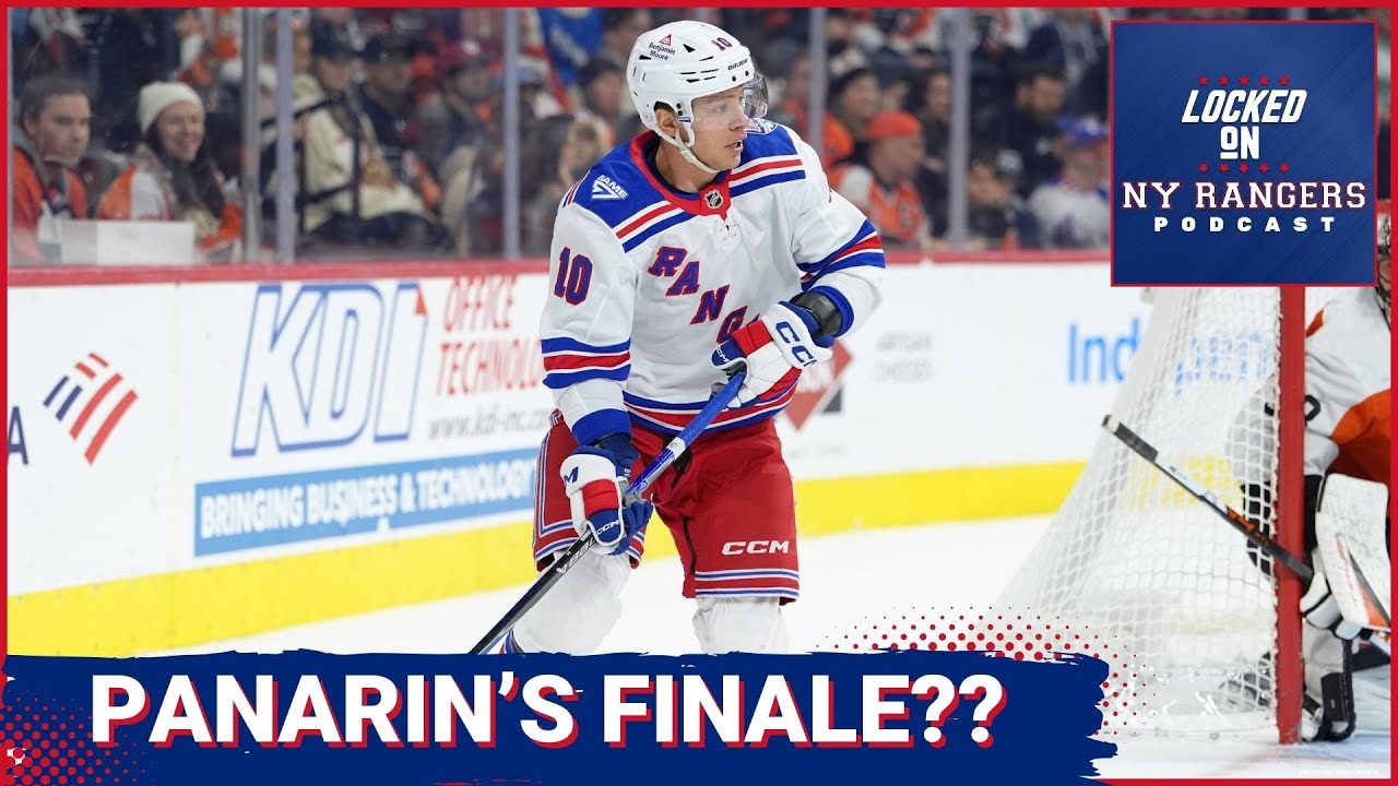 Artemi Panarin’s FINAL game??? Rangers crush Flyers 6-3, Mika Zibanejad explodes for hat trick!