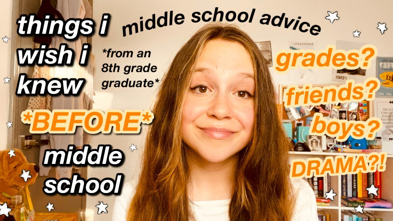 вещи, которые я хотел бы знать до перехода в среднюю школу, будучи выпускником 8-го класса