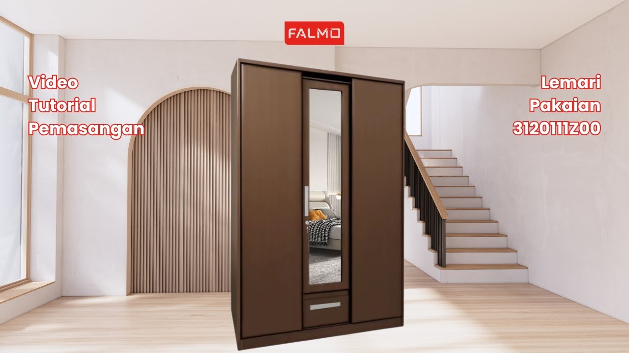 Tutorial Lemari 3 Pintu Laci Falmo (Obeng Manual Version)