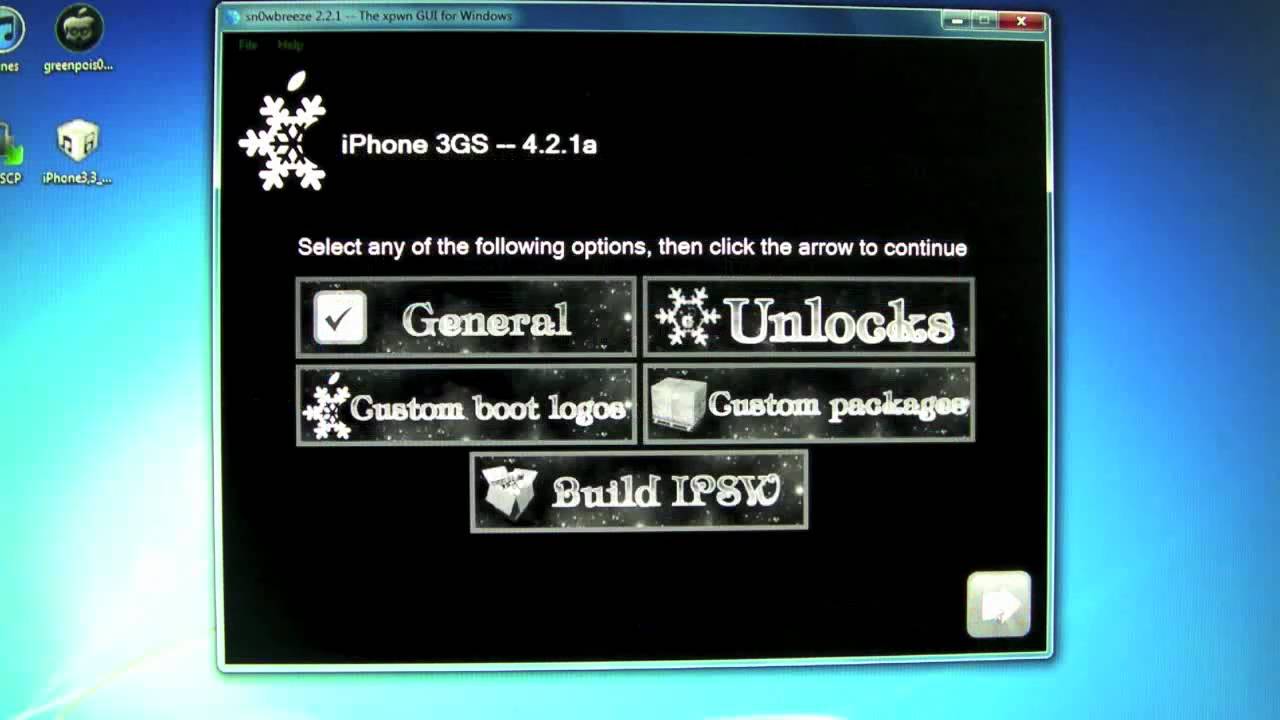 How to unlock a jailbreak iphone 4 with pc