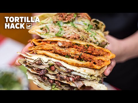 Aprende a preparar tres DELICIOSOS tortilla hack 🌮 | #Chilantojos | CHILANGO