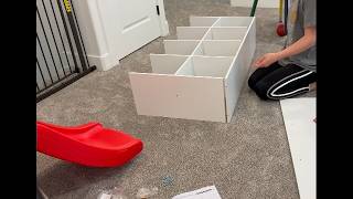 Setting up the cube storage