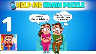 🆕 Help Me: Tricky Brain Puzzles 🧩🤯🆘Gameplay level 1-10 Android, iOS New Game Part 1 | Max Level screenshot 5