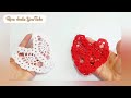 ❤Corazón Tejido Para Blusas o Decoración ❤