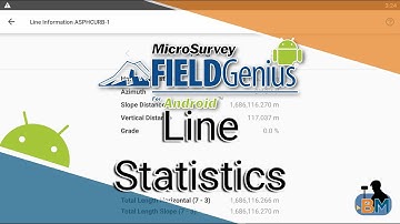 FieldGenius for Android: Line Information | Bench Mark