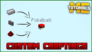 Minecraft tutorial - Custom crafting w/ no dispensers