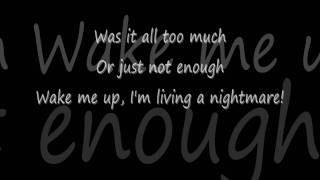 Miniatura de vídeo de "Three Days Grace - Time Of Dying Lyrics [HD]"