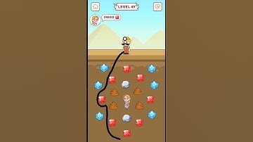 Pull the Gold Game Queen is safe for Me, Best Android iOS col game Ever player #shorts #funny #video