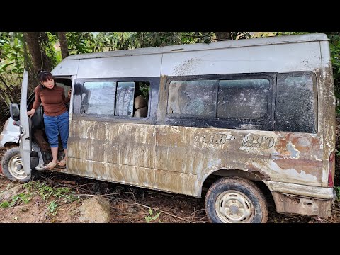 FULLY Restoration CAR 16 Seater BUS 2005 | Restoring And Repair Car 16 seater bus Abandoned