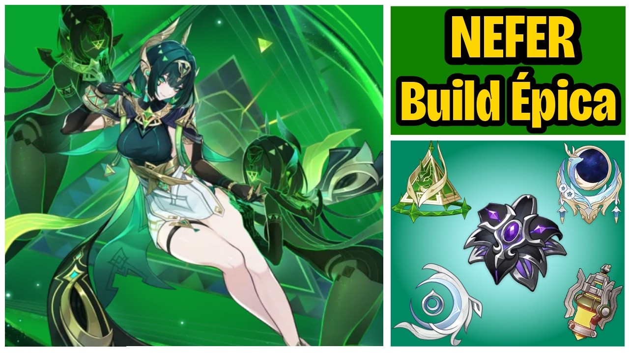 Build NEFER 🐈‍⬛ | BUILD y GUÍA | Genshin Impact - YouTube