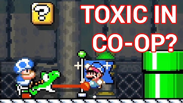 THE BIGGEST OUTPLAY EVER ft. Desbug — Mario Maker 2 Multiplayer Versus w/ RedFalcon & raysfire