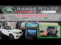 Upgrade Range Rover Sport: 12.3 Android Screen With Digital Climate &amp; Steering Controls | 4x4Shop.ca