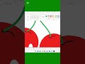 Drawing Cherry #shorts #shortvideo #short