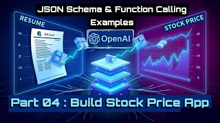 Build a simple Stock Price App 01 | OpenAI Structured Data: Part4/6|GenerativeAI Tutorial #openaiapi