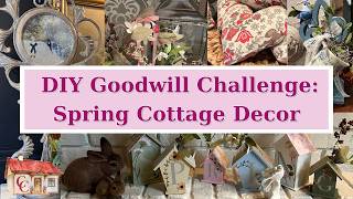 Goodwill Thrift Flip Challenge: 8 Spring Cottage DIYs/Home Decor on a Budget by Canterbury Cottage 107,420 views 3 months ago 17 minutes