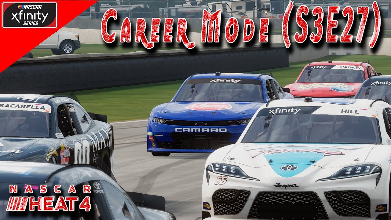 ROAD AMERICA BUT NO BRAKES NASCAR HEAT 4 CAREER MODE S3E27 YouTube
