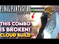 This combo is broken best cloud build for final fantasy vii rebirth  ff7 rebirth cloud build