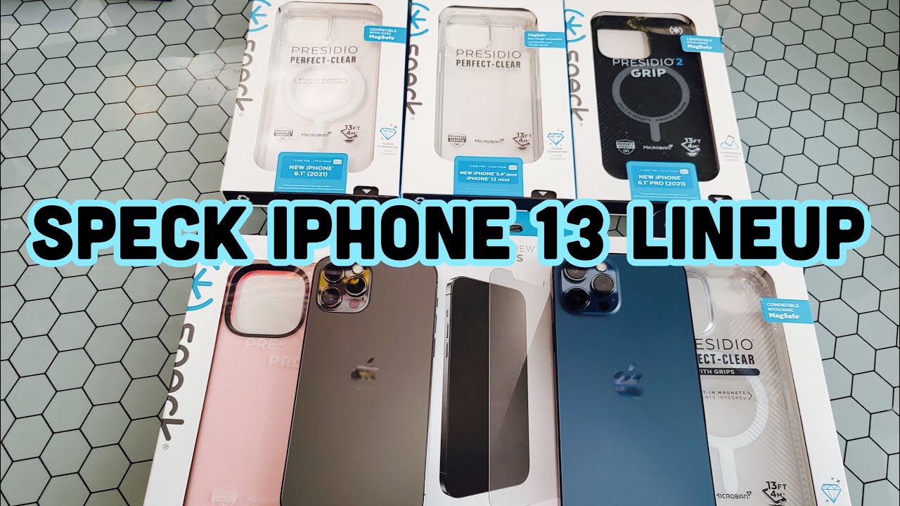Apple iPhone 13 Series Speck Cases | First Look And Comparison with 12 Series |