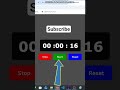 Create a Timer Using HTML CSS &amp; JavaScript | Beginner JavaScript Project #shortsviral
