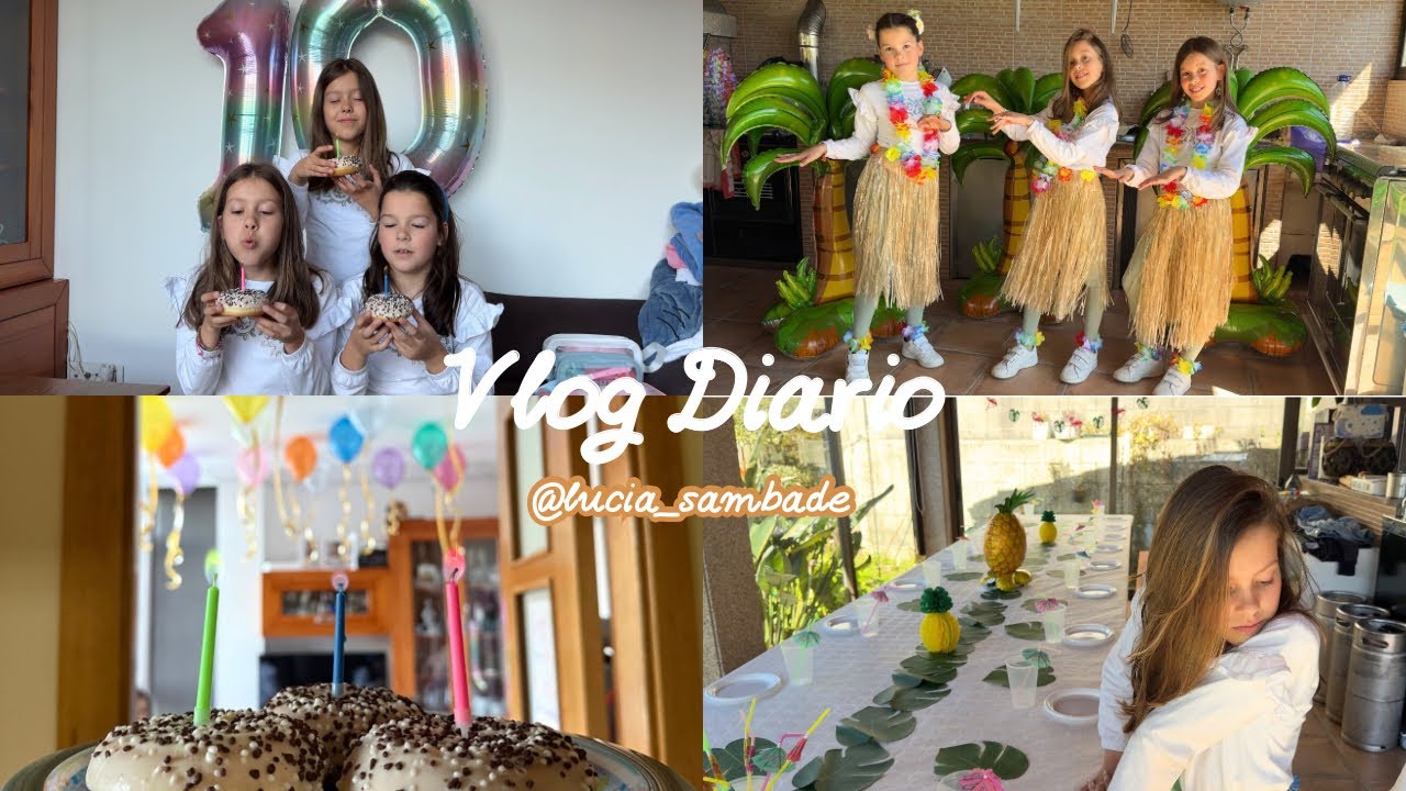 CUMPLEAÑOS TRILLIZAS!! Preparativos y fiesta!