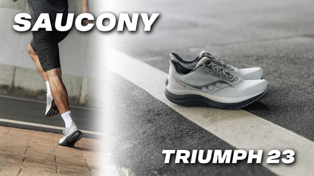 Saucony Triumph 23 辣個頂級緩震跑鞋勝利回歸了！？ - YouTube