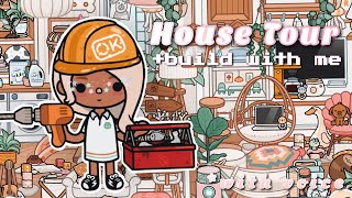 Full house tour and build in Toca boca life world with voice screenshot 4
