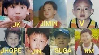 GEMAS !! INILAH FOTO MASA KECIL HINGGA REMAJA MEMBER BTS