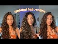 WAVY/CURLY HAIR ROUTINE FOR DAMAGED HAIR // repair and maintain healthy hair